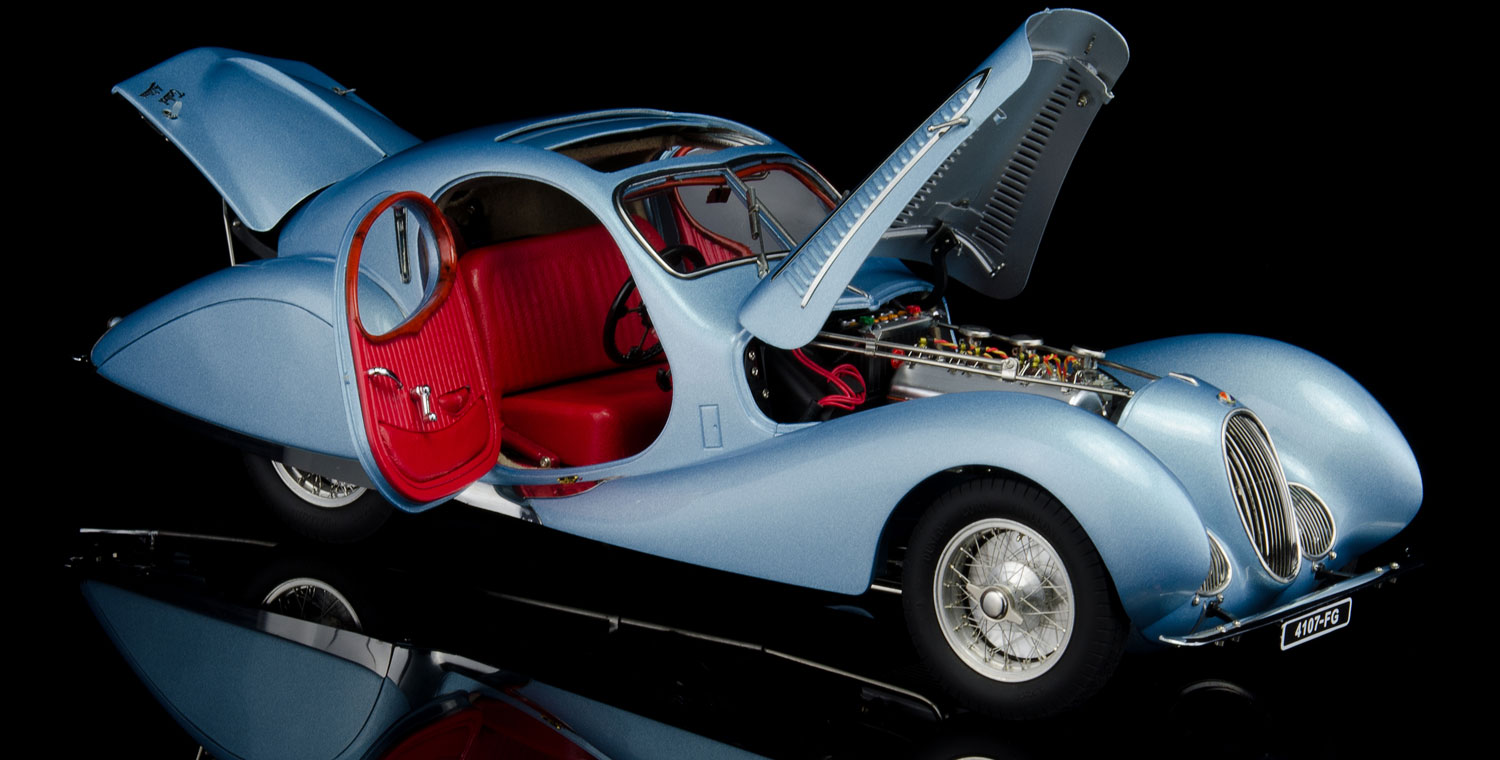 CMC 1:18 Talbot-Lago Coupé T150 C-SS Figoni & Falaschi “Teardrop”, 1937-39