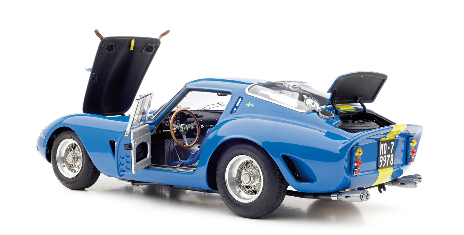 CMC 1:18 Ferrari 250 GTO, Targa Florio 1964, Norinder/Troberg, #112, ENG Limited Edition 2200 pcs.