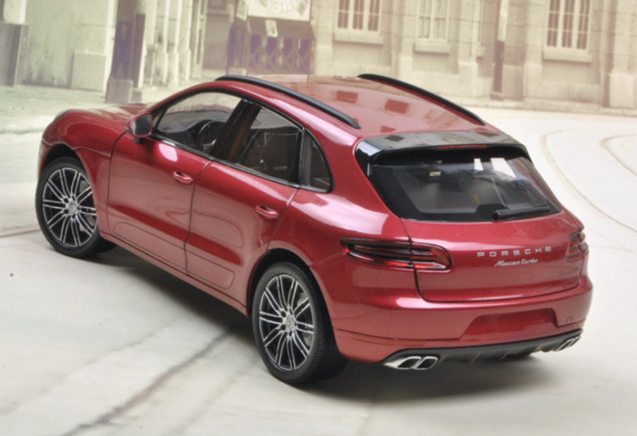 Minichamps 1:18  Porsche Macan Turbo (Red)  Limited 1002