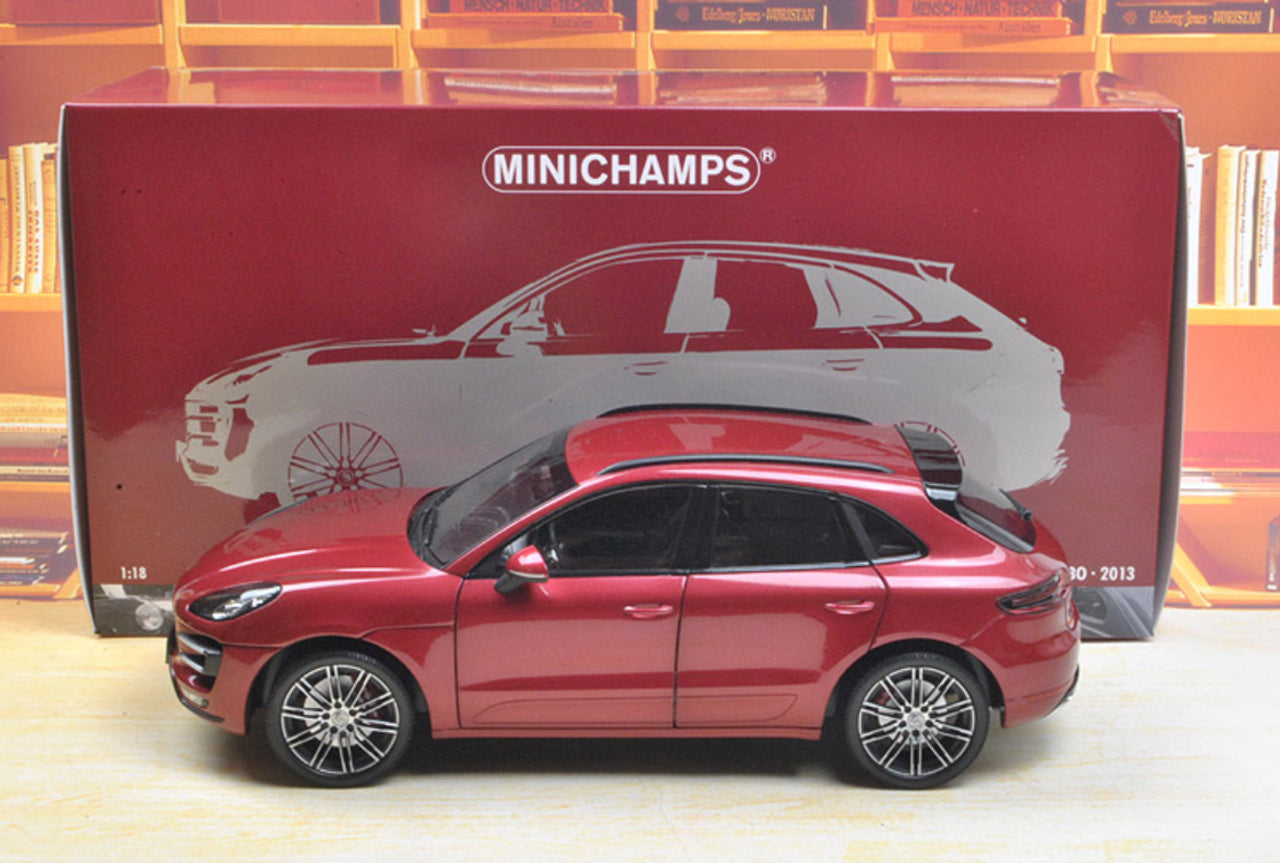 Minichamps 1:18  Porsche Macan Turbo (Red)  Limited 1002