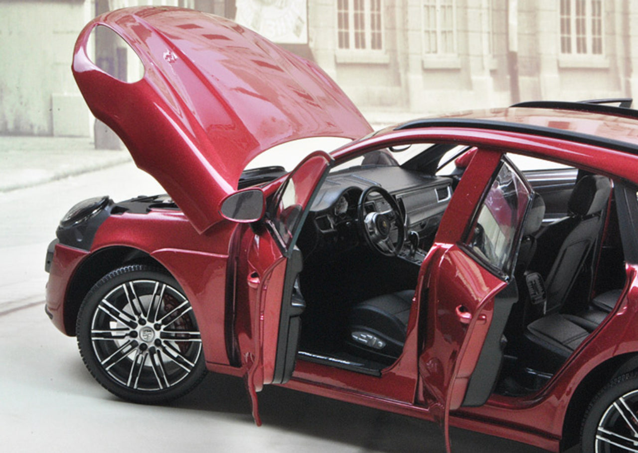 Minichamps 1:18  Porsche Macan Turbo (Red)  Limited 1002