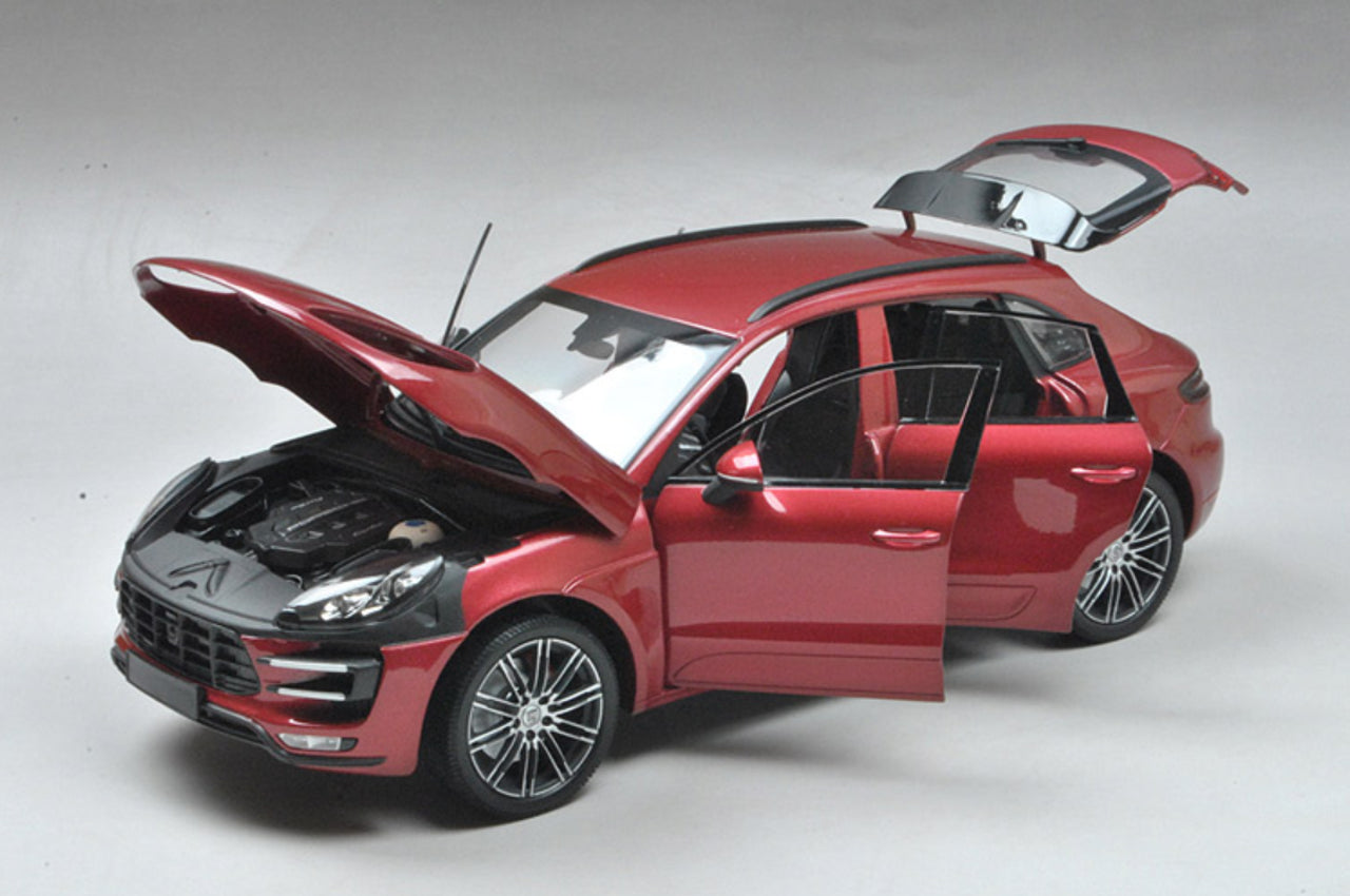 Minichamps 1:18  Porsche Macan Turbo (Red)  Limited 1002