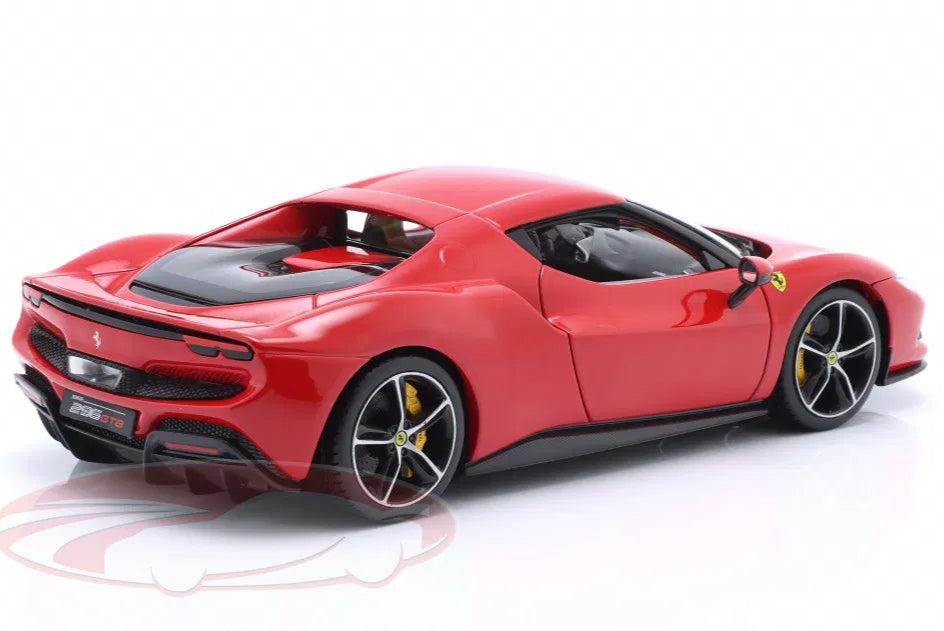 Bburago 1:18 Ferrari 296 GTB Hybrid 830HP V6 year 2021 red