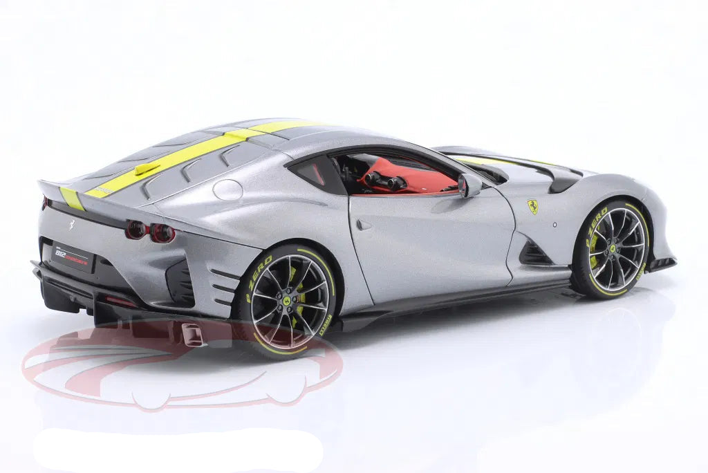 Bburago Signature 1:18 Ferrari 812 Competizione year 2021 grey metallic
