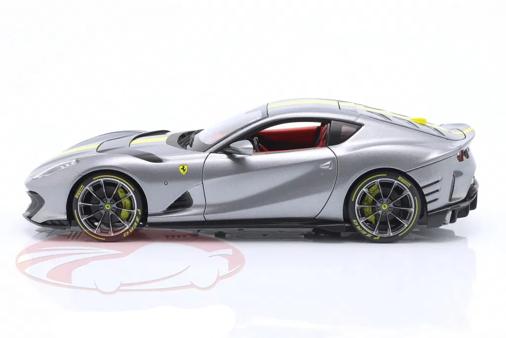 Bburago Signature 1:18 Ferrari 812 Competizione year 2021 grey metallic
