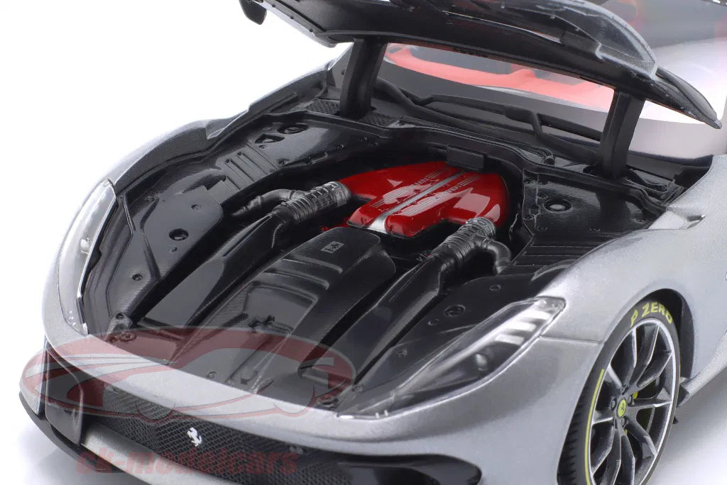 Bburago Signature 1:18 Ferrari 812 Competizione year 2021 grey metallic