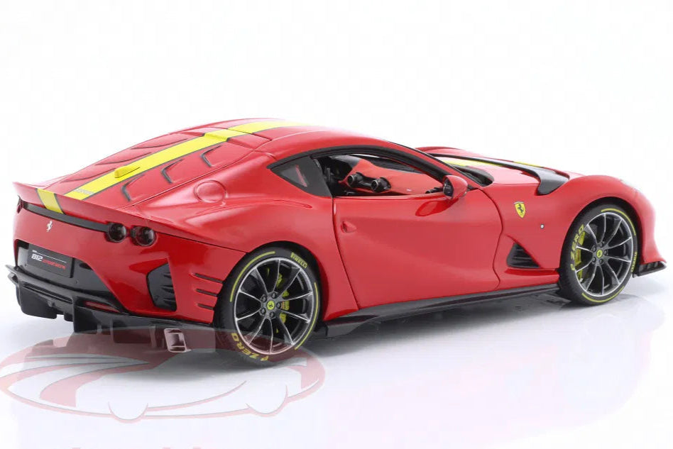 Bburago Signature 1:18 Ferrari 812 Competizione year 2021 red