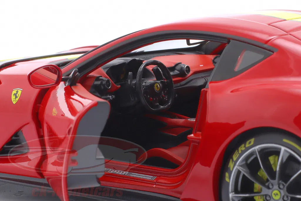 Bburago Signature 1:18 Ferrari 812 Competizione year 2021 red