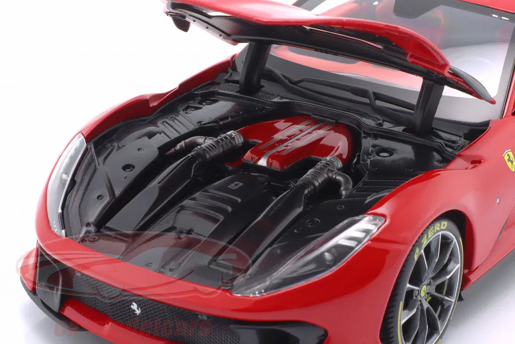 Bburago Signature 1:18 Ferrari 812 Competizione year 2021 red
