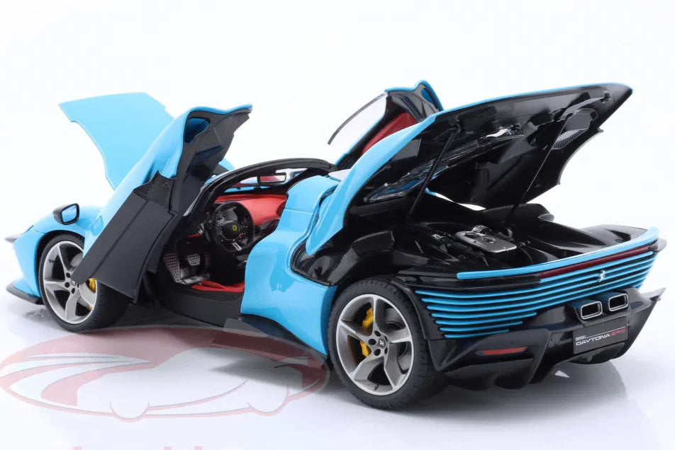 Bburago Signature 1:18 Ferrari Daytona SP3 Closed Top 2022 blue
