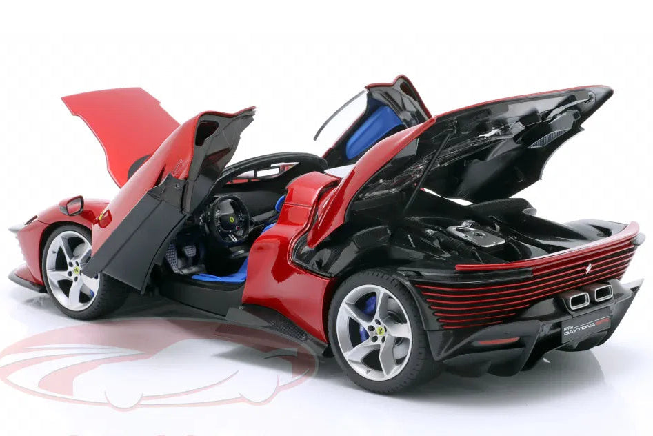 Bburago Signature 1:18 Ferrari Daytona SP3 Open Top 2022 magna red metallic