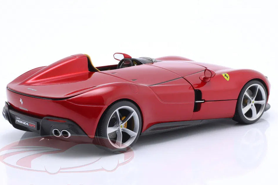 Bburago Signature 1:18 Ferrari Monza SP1 year 2019 red metallic