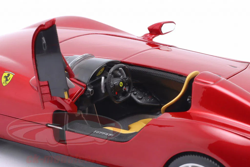 Bburago Signature 1:18 Ferrari Monza SP1 year 2019 red metallic