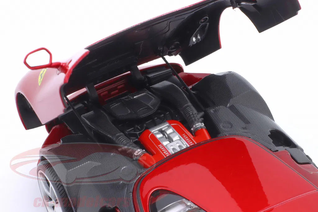 Bburago Signature 1:18 Ferrari Monza SP1 year 2019 red metallic