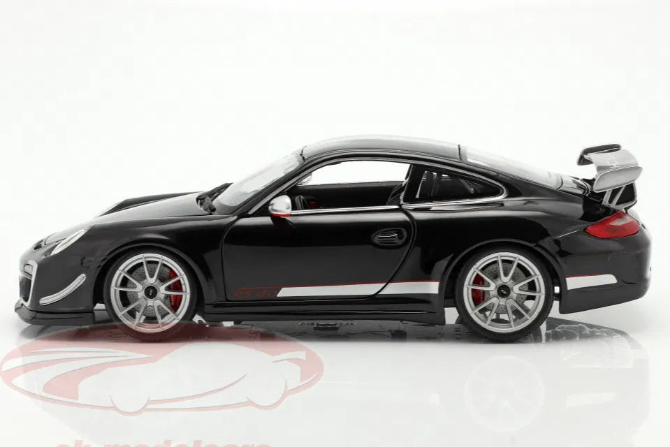 Bburago 1:18 Porsche 911 (997) GT3 RS 4.0 Year 2011 black / silver