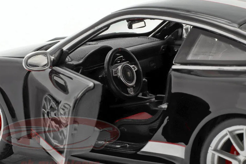 Bburago 1:18 Porsche 911 (997) GT3 RS 4.0 Year 2011 black / silver