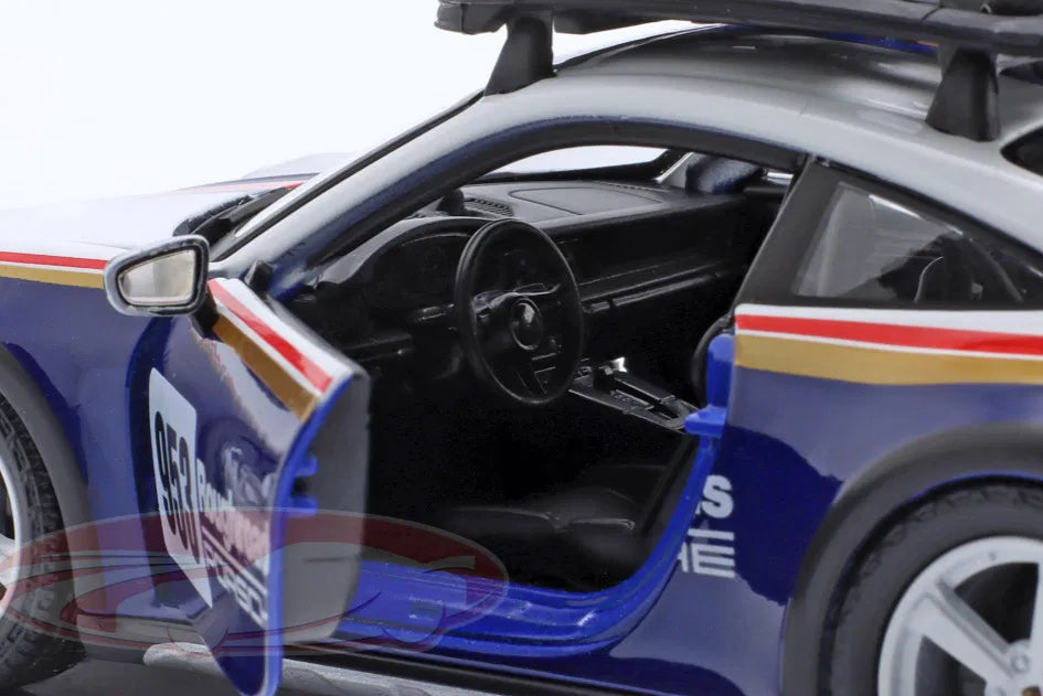 Porsche 911 (992) Dakar #953 Roughroads Rallye design package 1:24 Bburago