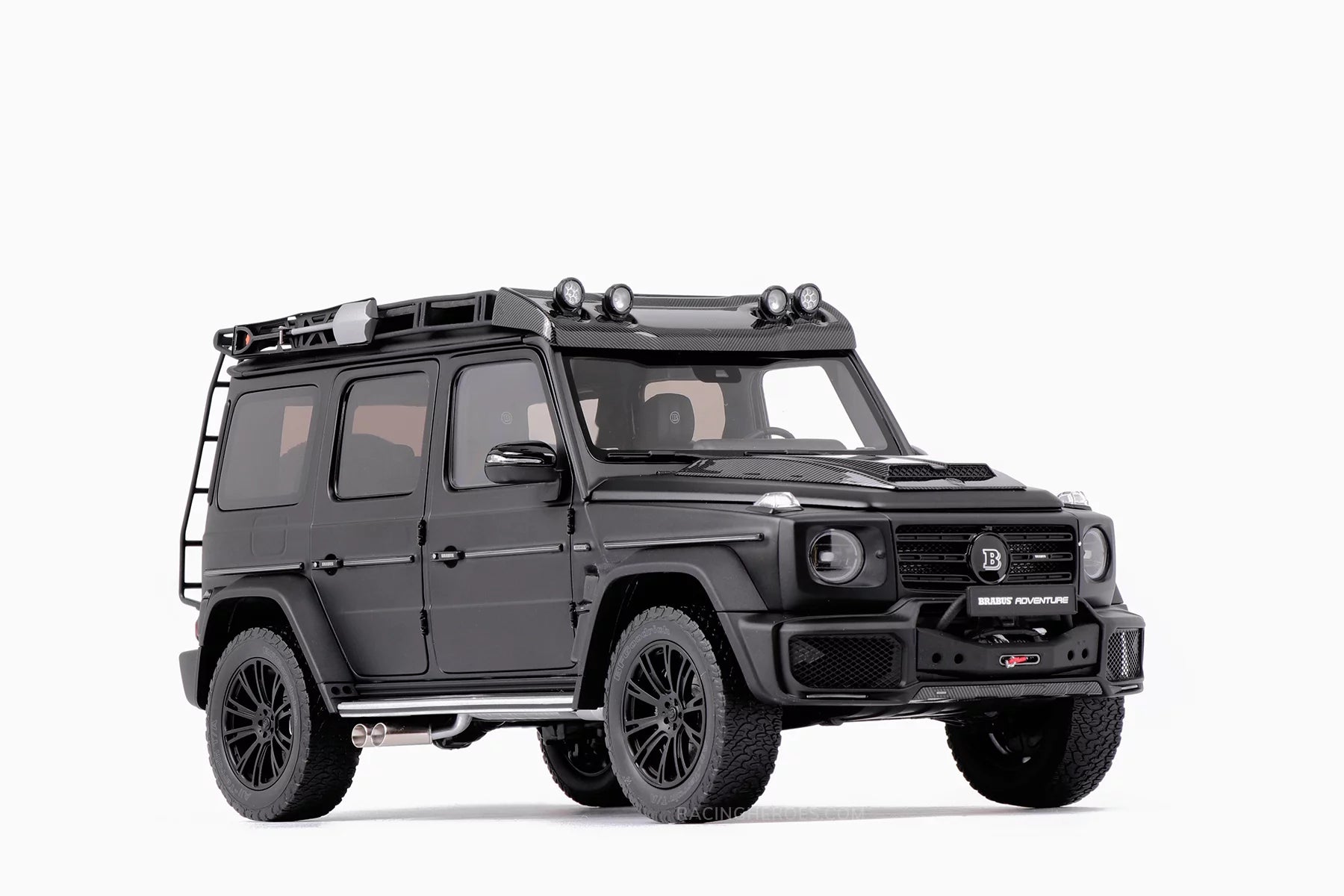 Almost Real 1:18 Brabus G-Class Mercedes AMG G 63 2020 Adventure Designo Night Black Magno