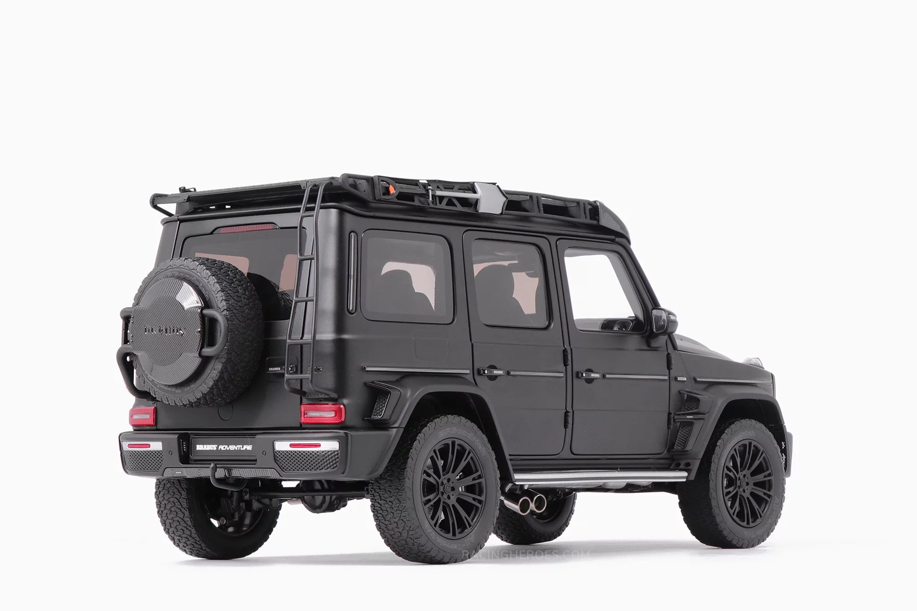 Almost Real 1:18 Brabus G-Class Mercedes AMG G 63 2020 Adventure Designo Night Black Magno