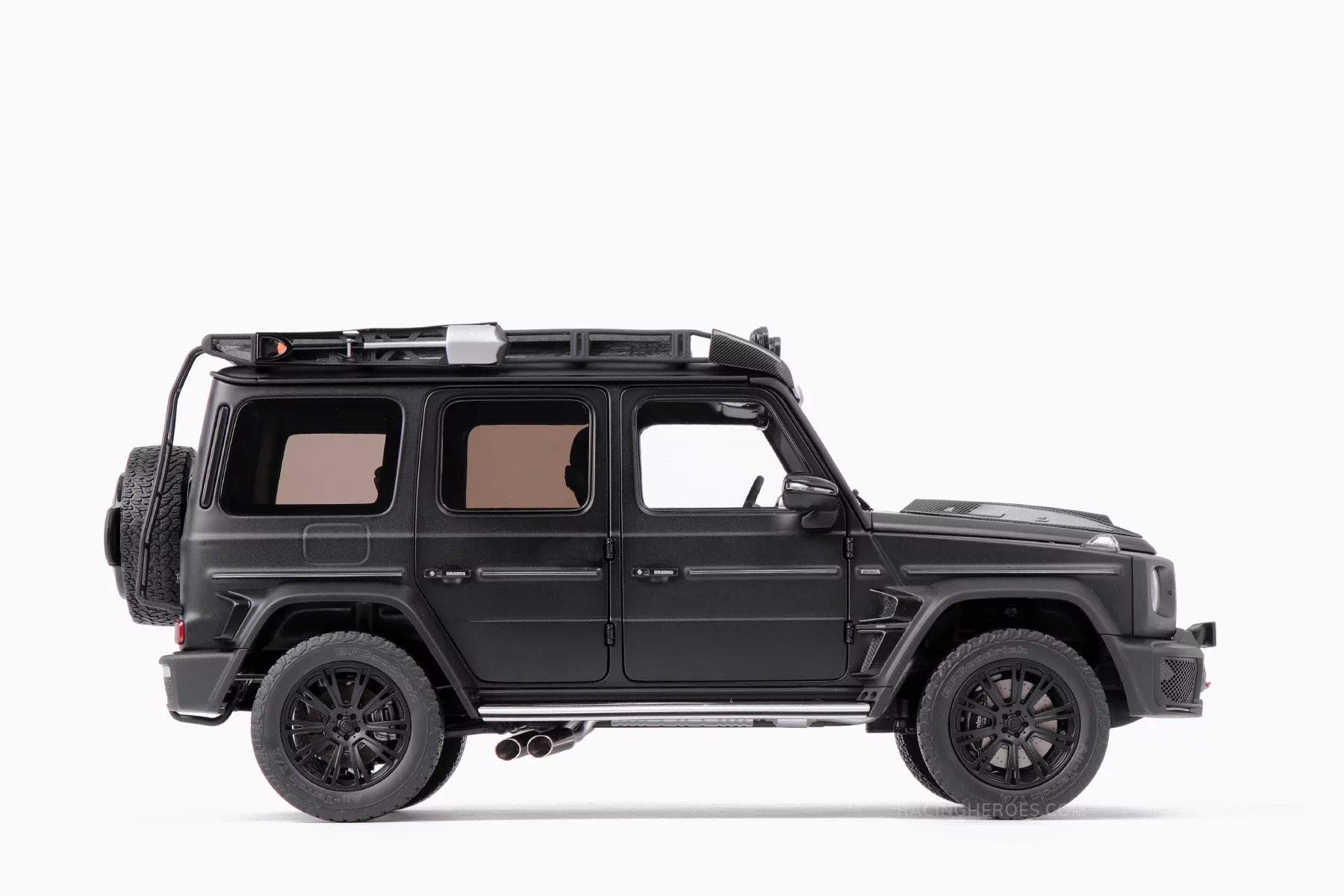 Almost Real 1:18 Brabus G-Class Mercedes AMG G 63 2020 Adventure Designo Night Black Magno