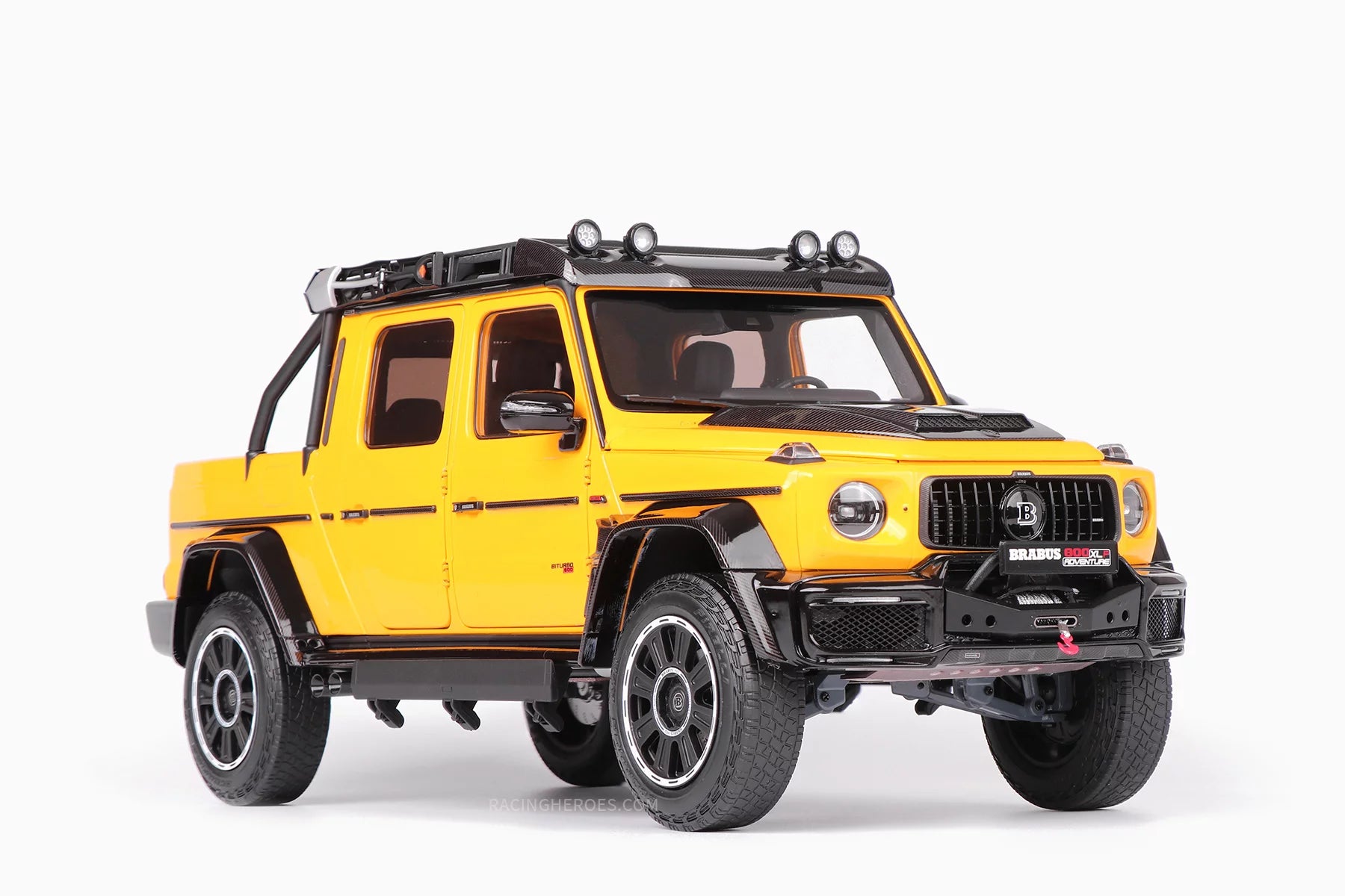 Almost Real 1:18 Brabus G 800 Adventure XLP 2020 Mellon Yellow