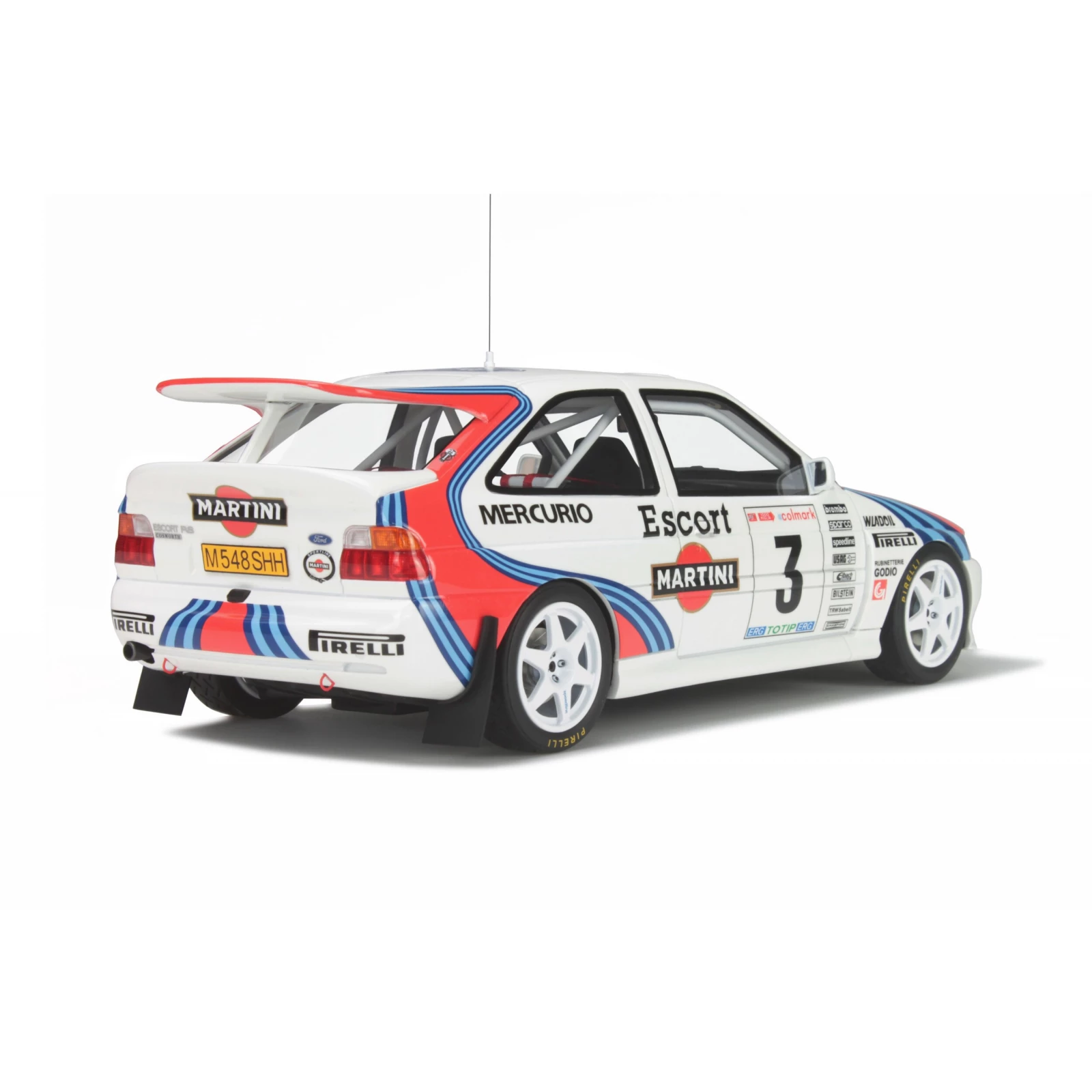 Ottomobile 1:18 Ford Escort RS Cosworth Gr.A Rallye 1000 Miglia 1995