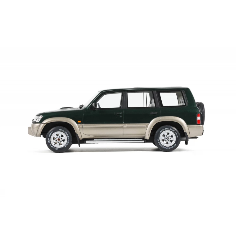 Ottomobile 1:18 Nissan Patrol GR Y61 Basil Green Pearl DL0 / Beige ES6 1998