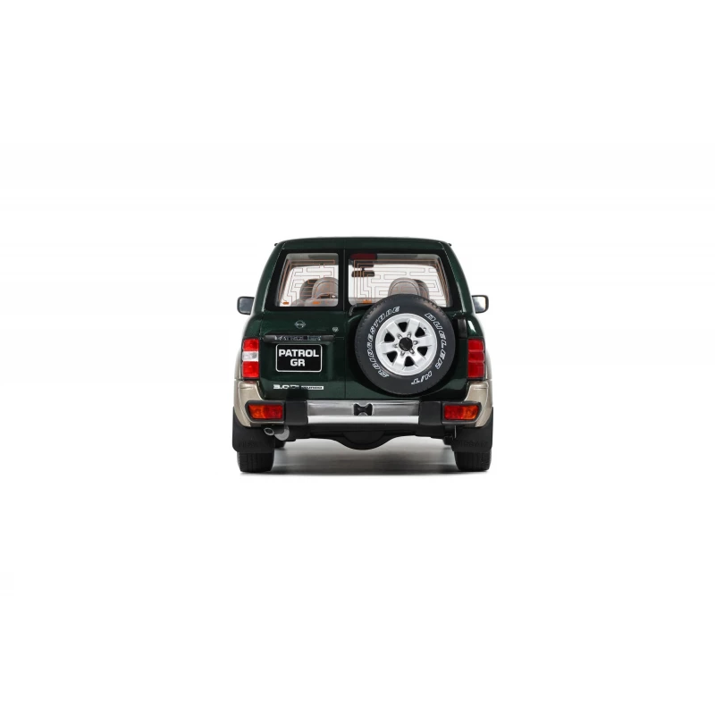 Ottomobile 1:18 Nissan Patrol GR Y61 Basil Green Pearl DL0 / Beige ES6 1998