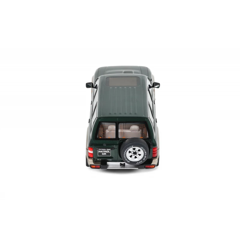Ottomobile 1:18 Nissan Patrol GR Y61 Basil Green Pearl DL0 / Beige ES6 1998