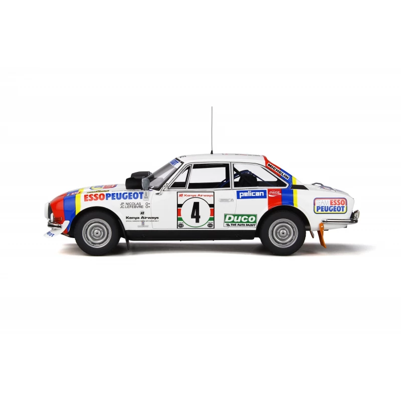 Ottomobile 1:18 Peugeot 504 Coupe V6 Gr.4 Safari Rally 1978