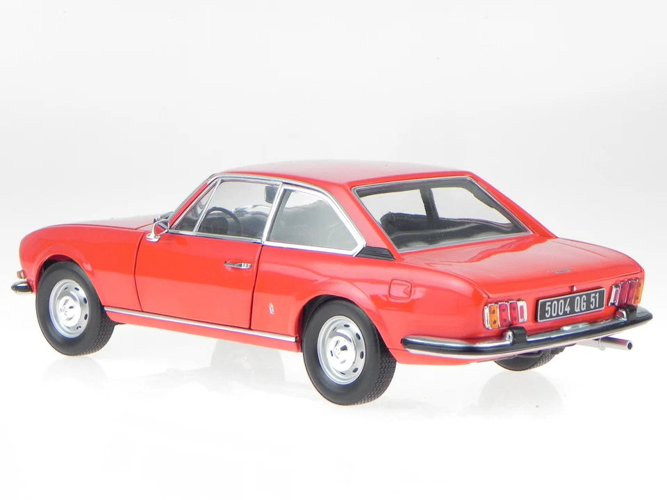Norev 1:18 Peugeot 504 Coupe Year 1971 red metallic