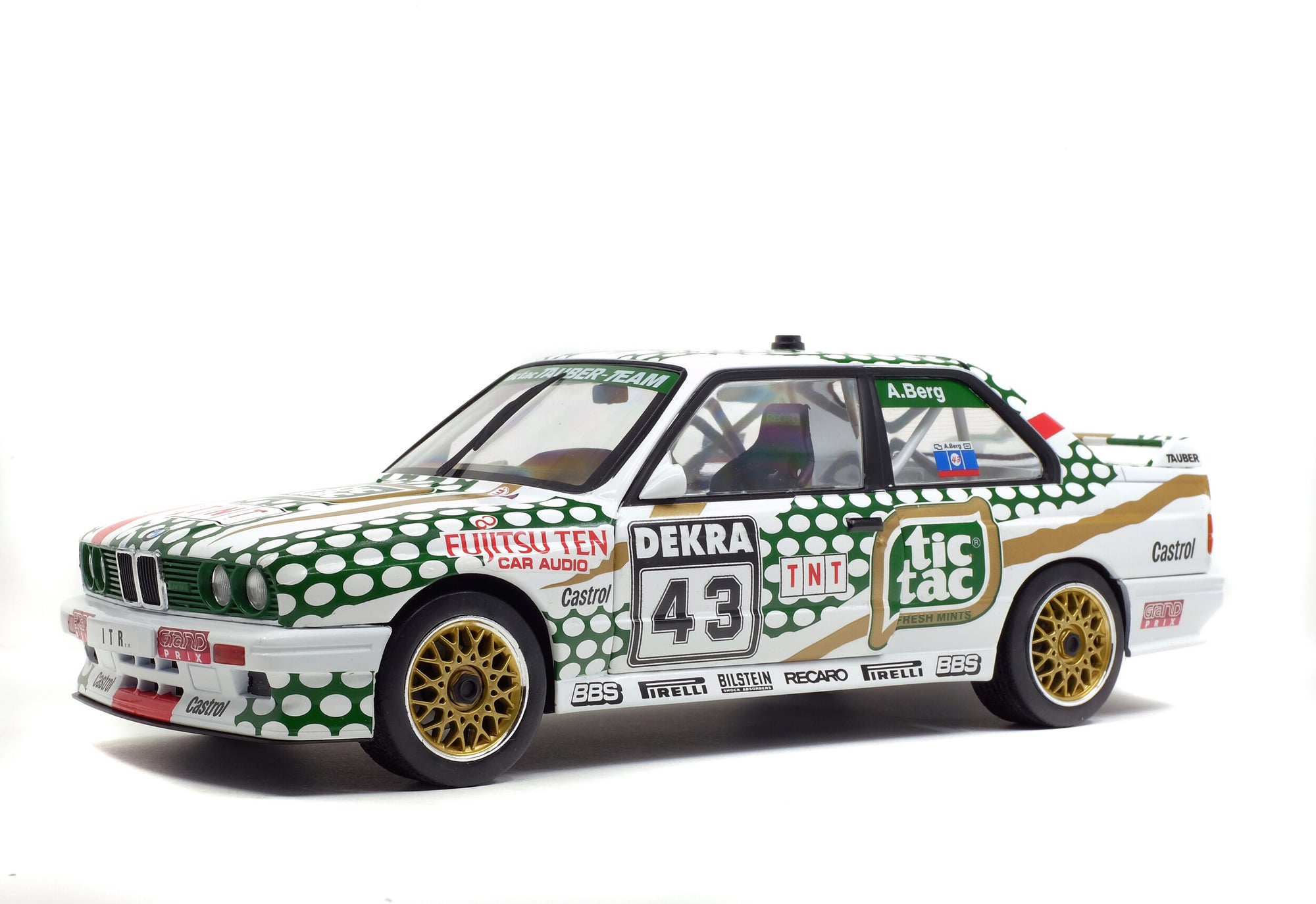 Solido 1:18 BMW E30 M3 – DTM – 1991 – A. Berg #43