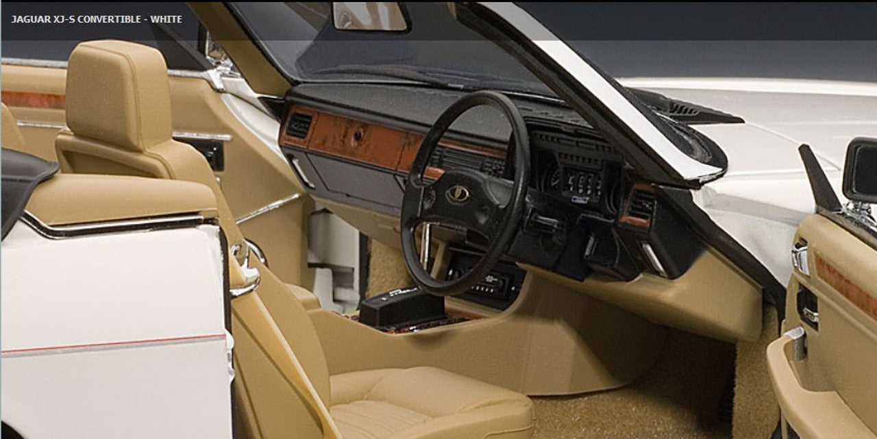AUTOART 1:18 - JAGUAR - XJ-S V12 CABRIOLET 1975