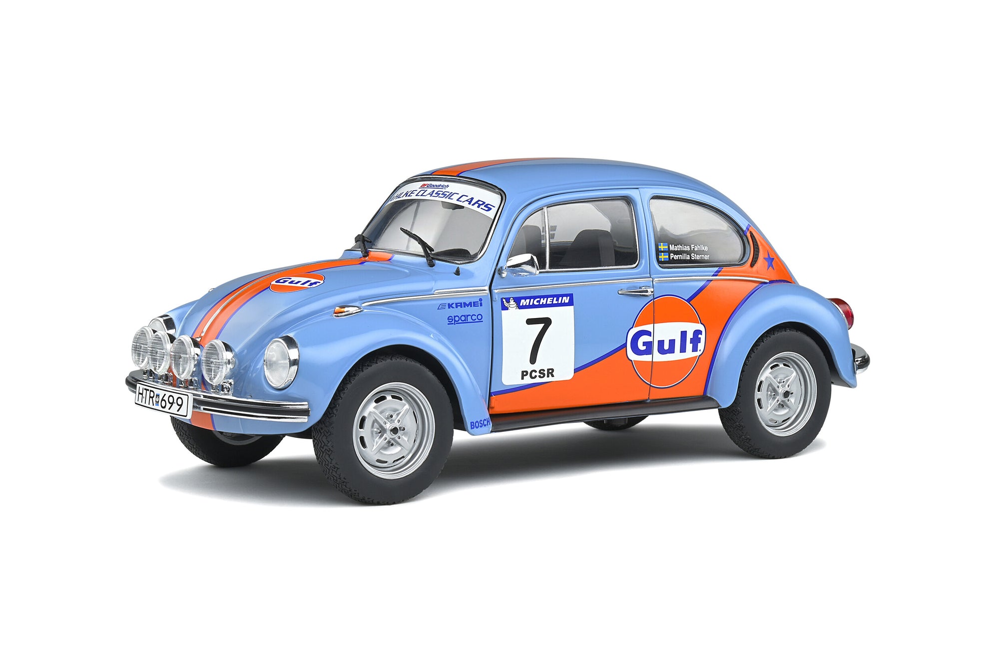 Solido 1:18 Volkswagen Beetle 1303 – Rallye Colds Balls – 2019 – #7 M.FAHLKE/ P.STERNER