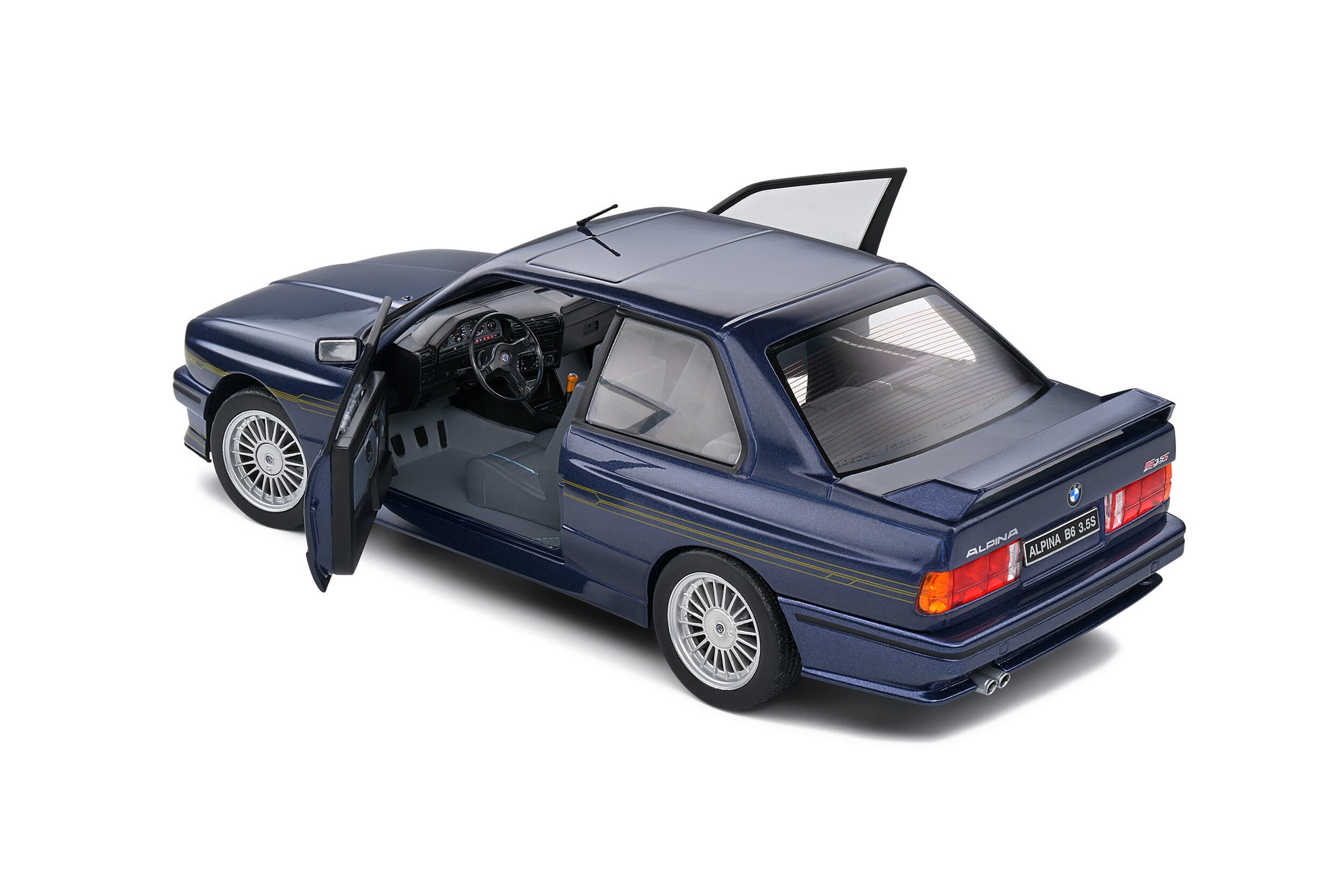 Solido 1:18 BMW ALPINA B6 3,5S – Mauritus Blue – 1990