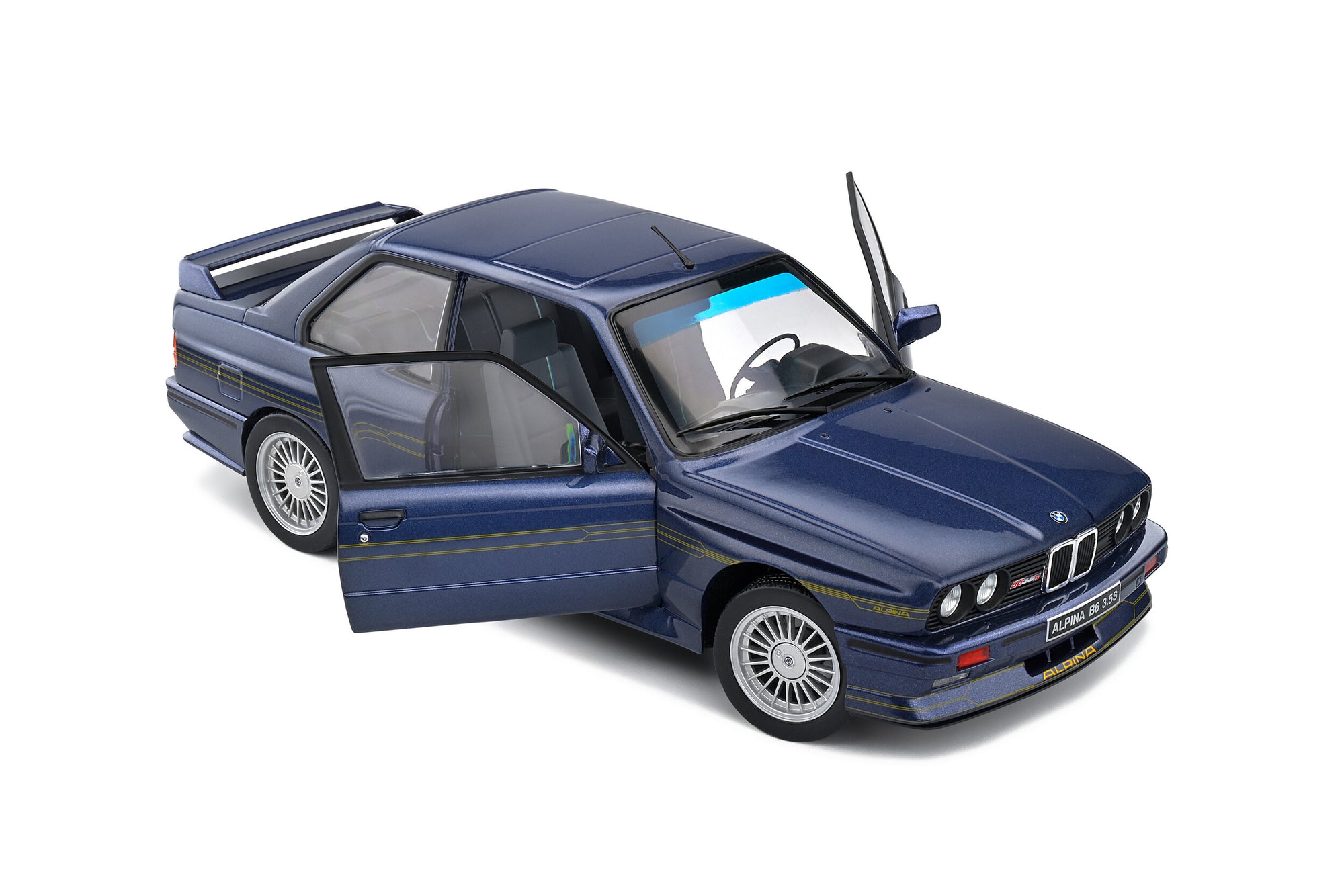 Solido 1:18 BMW ALPINA B6 3,5S – Mauritus Blue – 1990