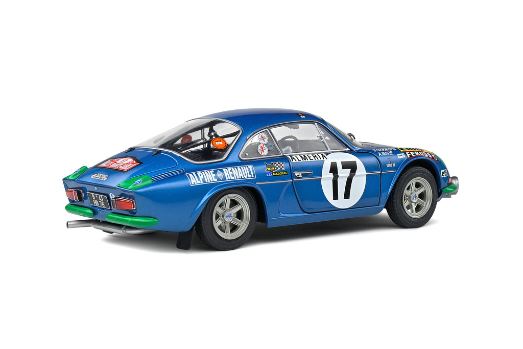 Solido 1:18 Alpine A110 1600S – RALLYE DE MONTECARLO – 1972 – #17 DARNICHE / MAHE