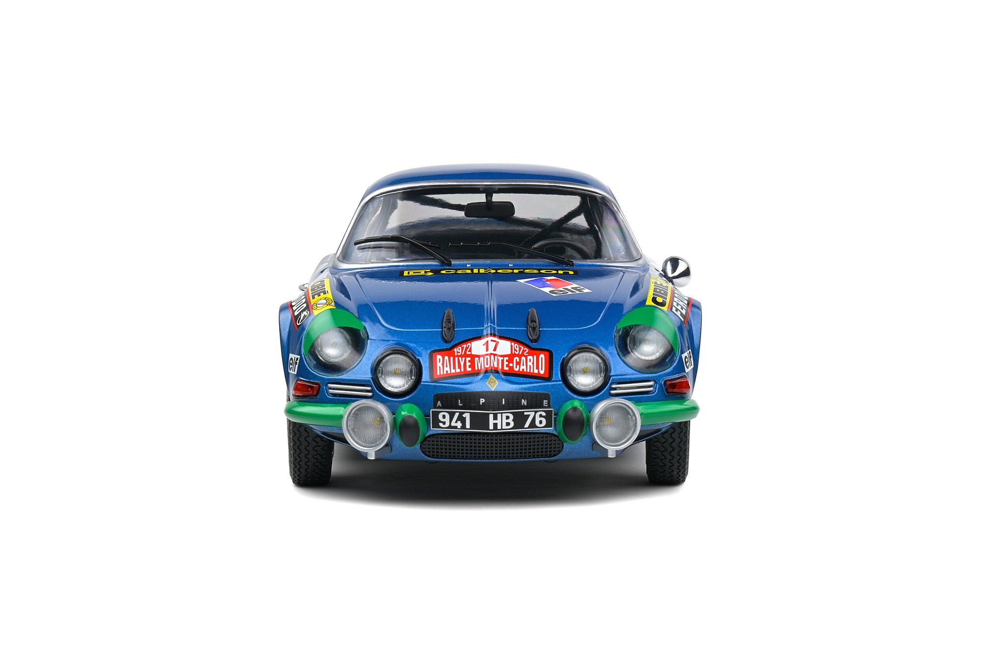 Solido 1:18 Alpine A110 1600S – RALLYE DE MONTECARLO – 1972 – #17 DARNICHE / MAHE