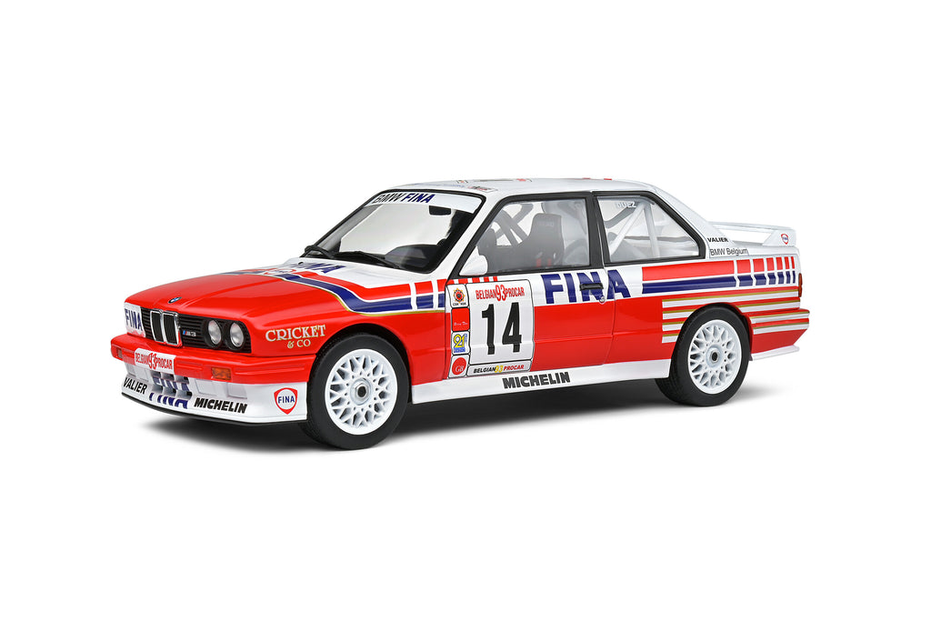 Solido 1:18 BMW E30 M3 – Belgium Procar – 1993 – #14 Duez