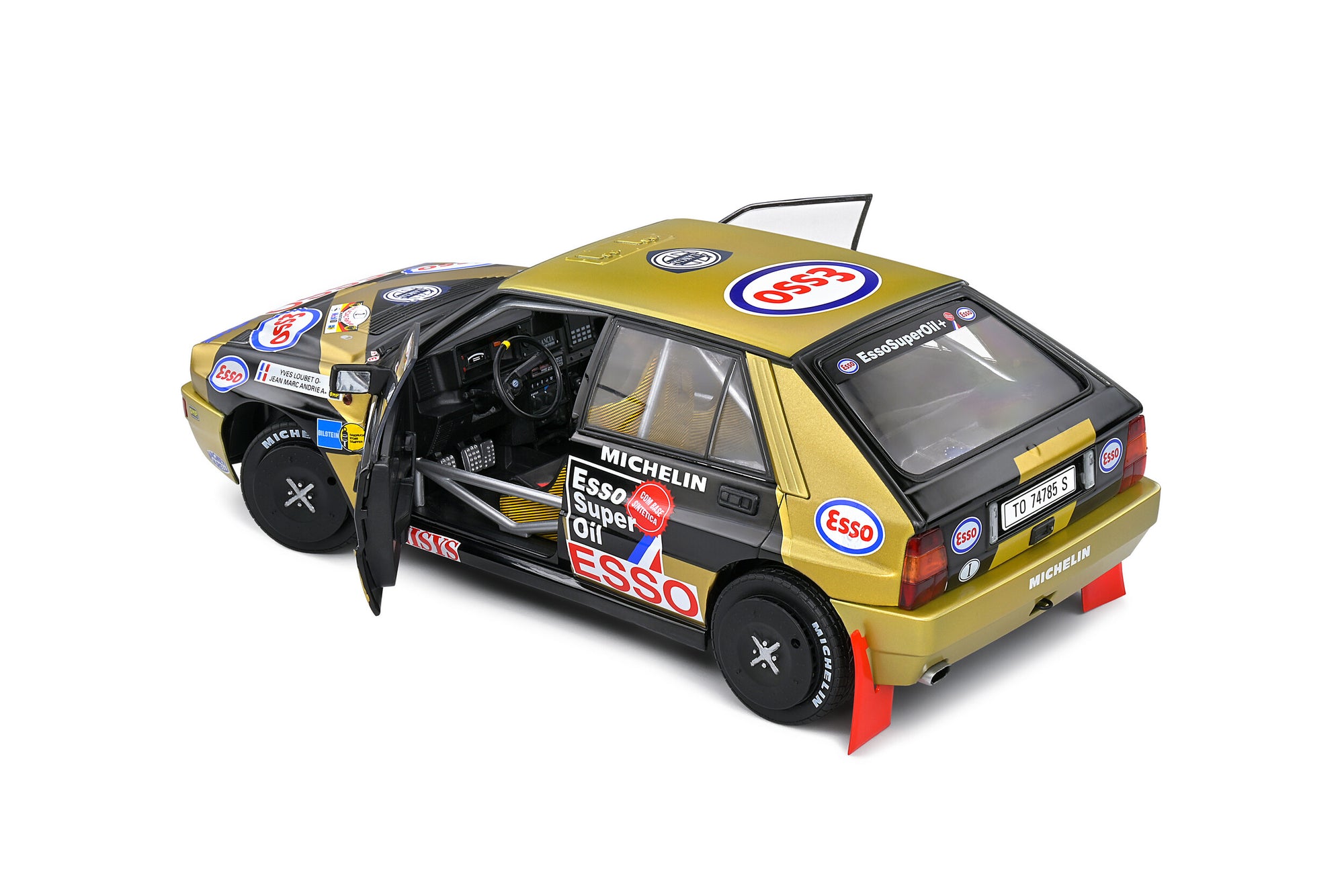 Solido 1:18 Lancia Delta HF Integrale – ADAC Rally Deutschland – 1989 – #2 Y.Loubet / J.M.Andrie