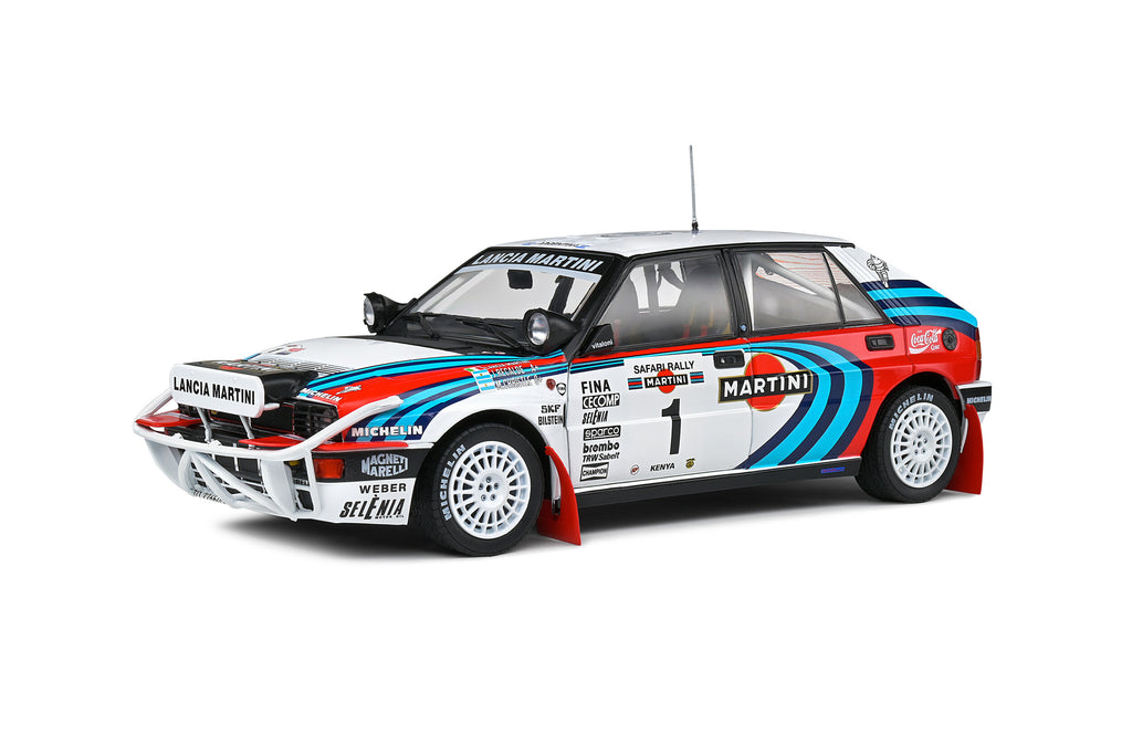 Solido 1:18 Lancia Delta HF Integrale – Safari Rallye Kenya – 1991 – #1 Recalde / Christie