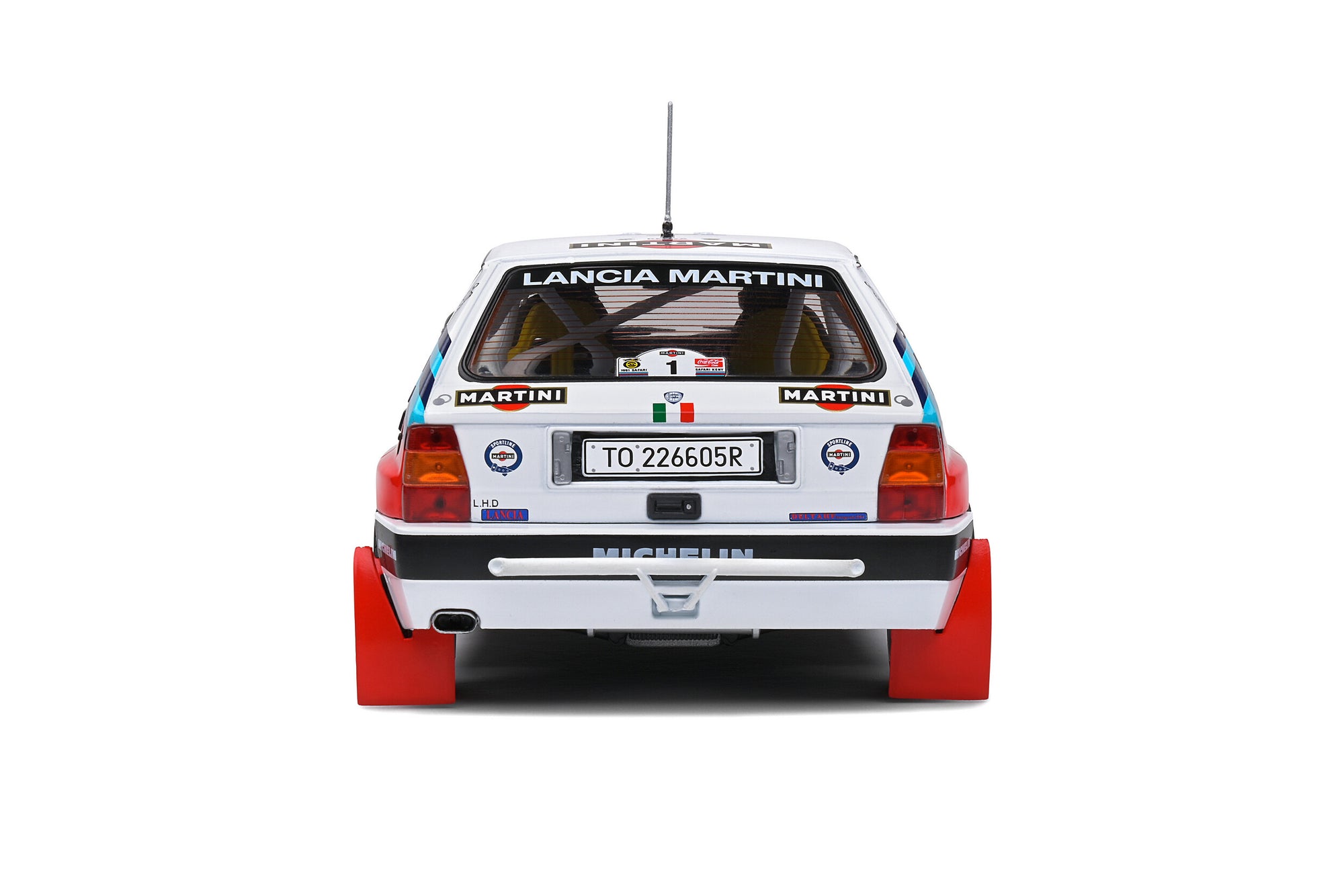 Solido 1:18 Lancia Delta HF Integrale – Safari Rallye Kenya – 1991 – #1 Recalde / Christie