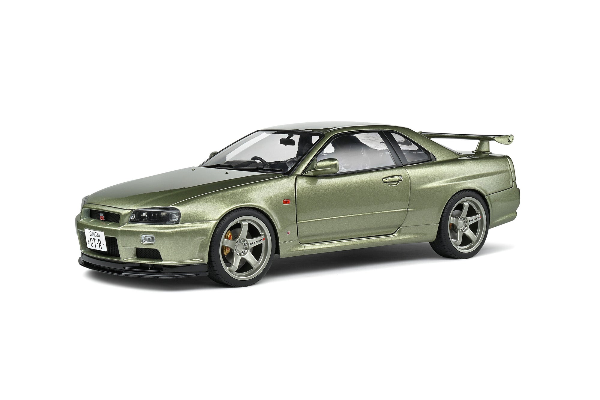 Solido 1:18 Nissan GT-R (R34) – Green Metallic – 1999