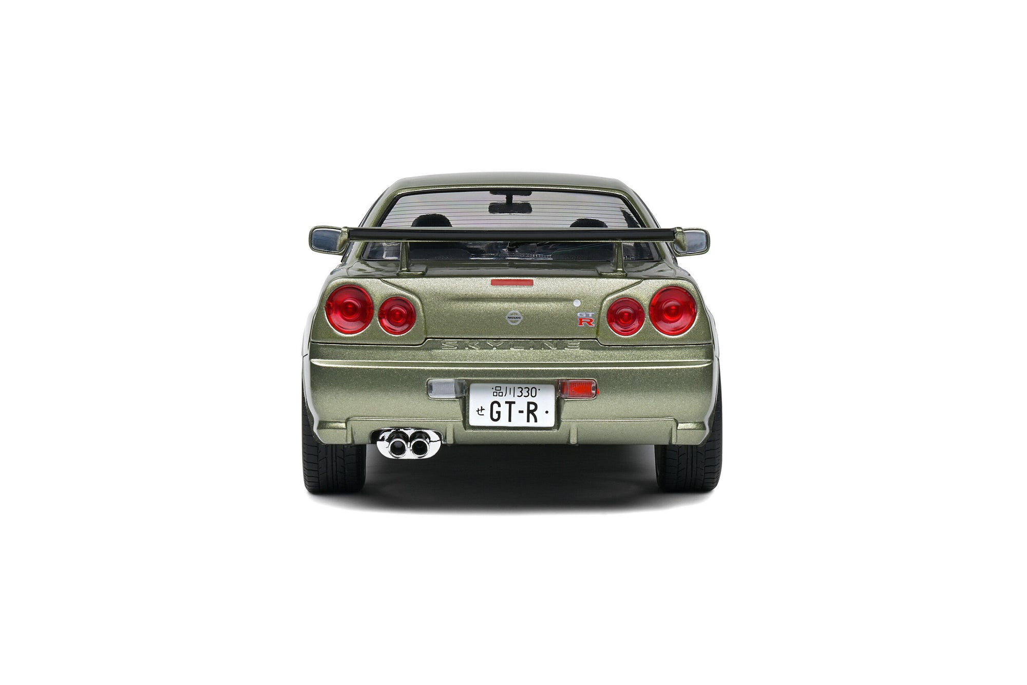 Solido 1:18 Nissan GT-R (R34) – Green Metallic – 1999