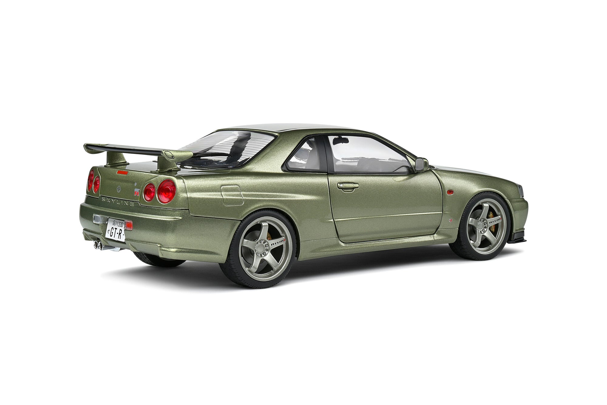 Solido 1:18 Nissan GT-R (R34) – Green Metallic – 1999