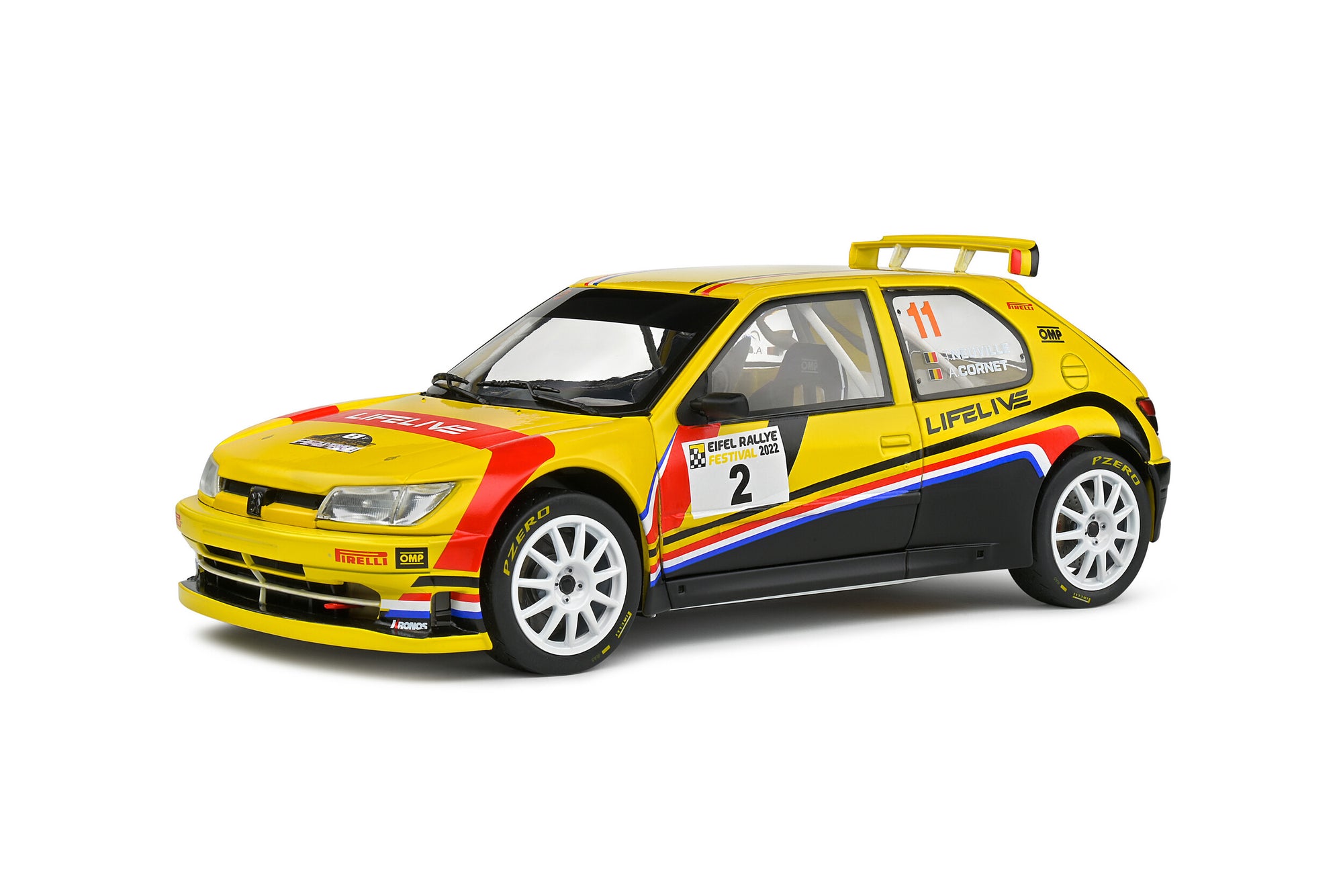 Solido 1:18 Peugeot 306 Maxi – Eifel Rallye Festival – 2022 – #2 T.Neuville/A.Cornet