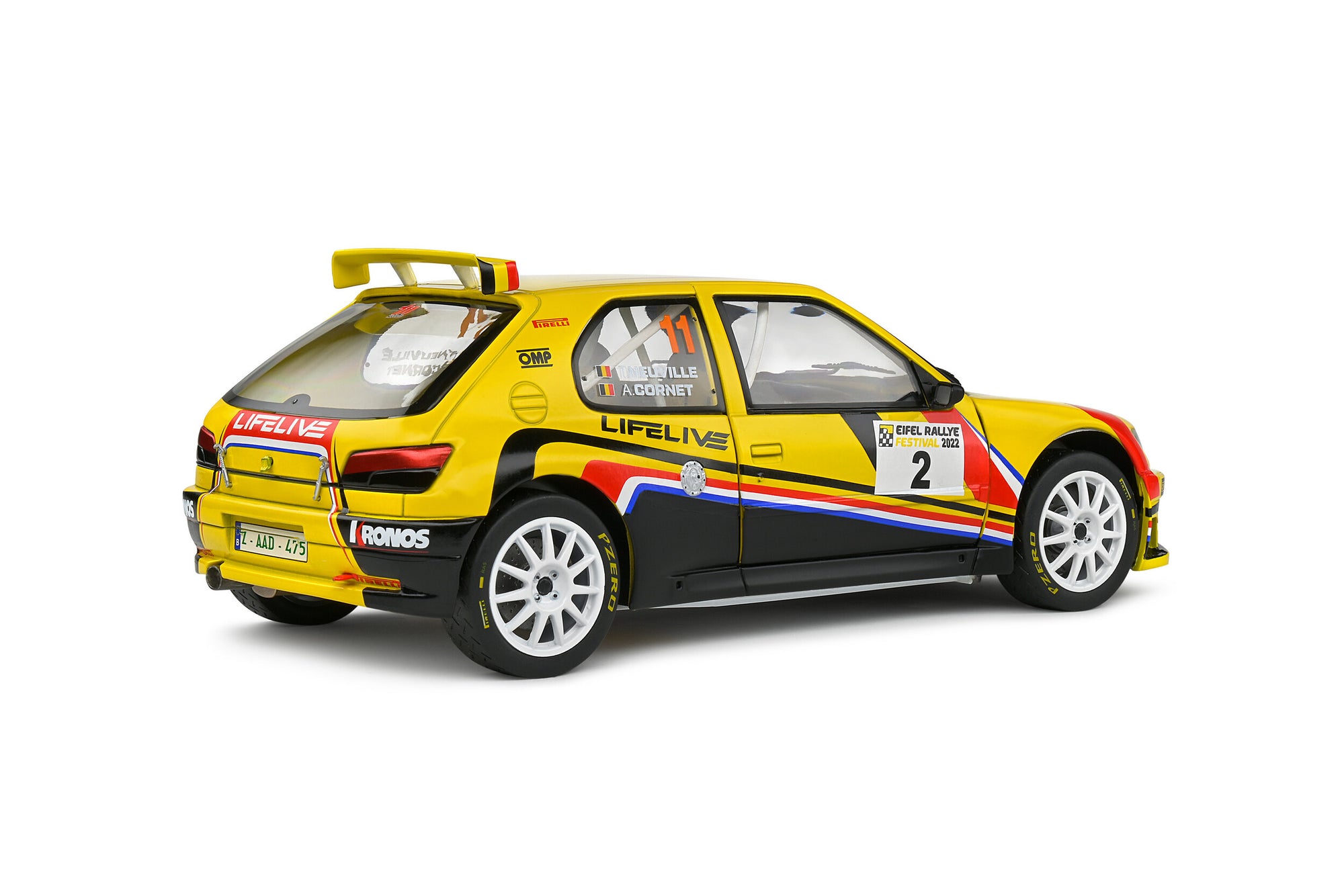 Solido 1:18 Peugeot 306 Maxi – Eifel Rallye Festival – 2022 – #2 T.Neuville/A.Cornet