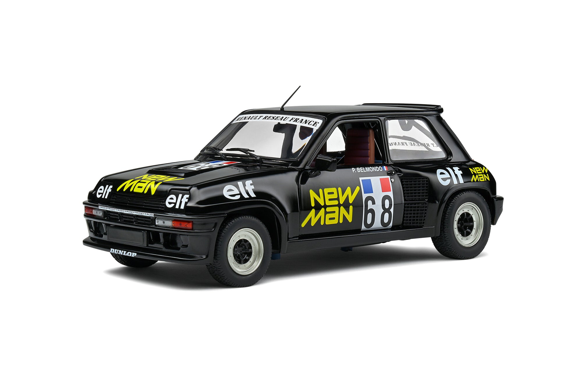 Solido 1:18 Renault 5 Turbo – European Cup – 1984 – #68 P.Belmondo
