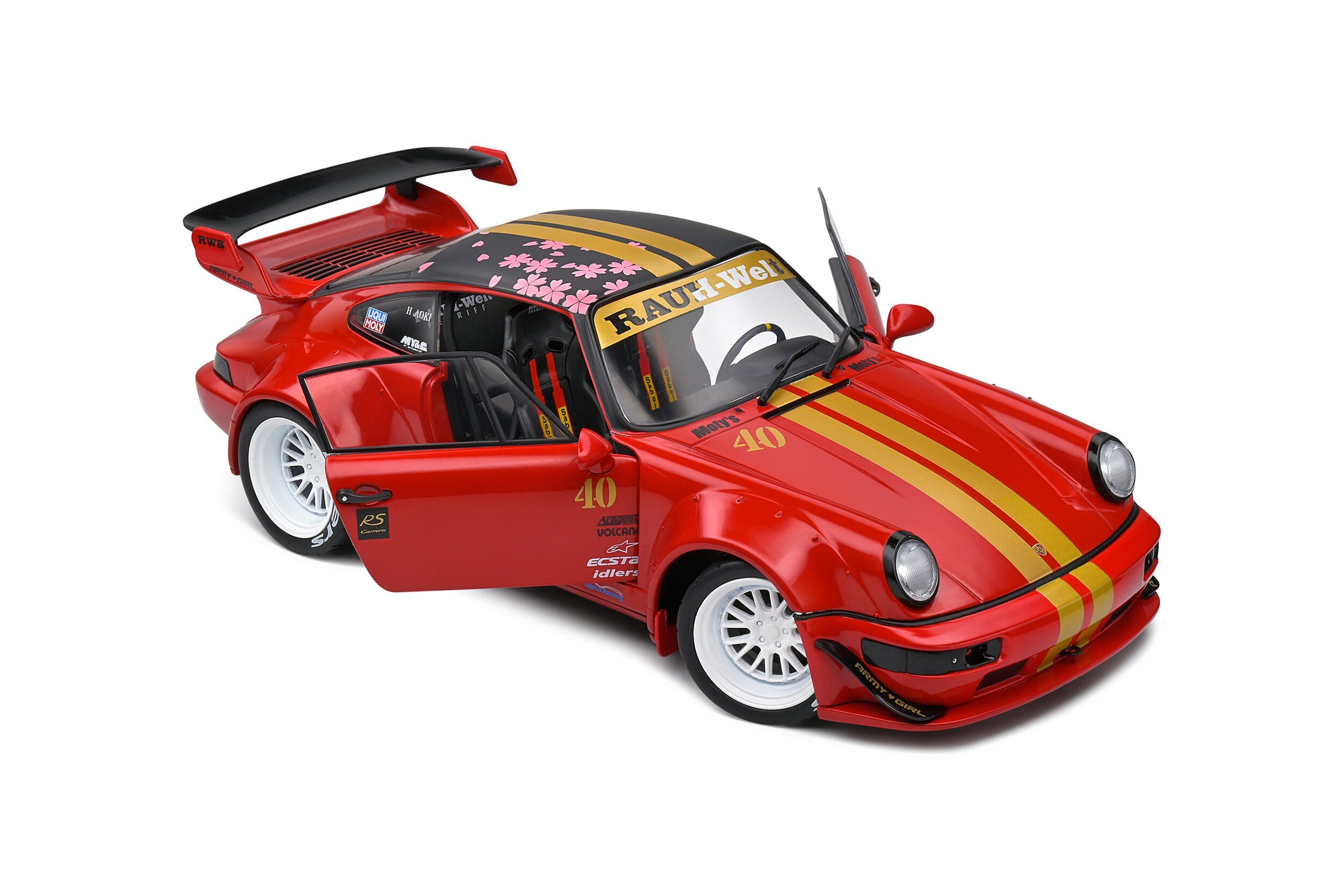 Solido 1:18 RWB Bodykit – Red Sakura – 2021