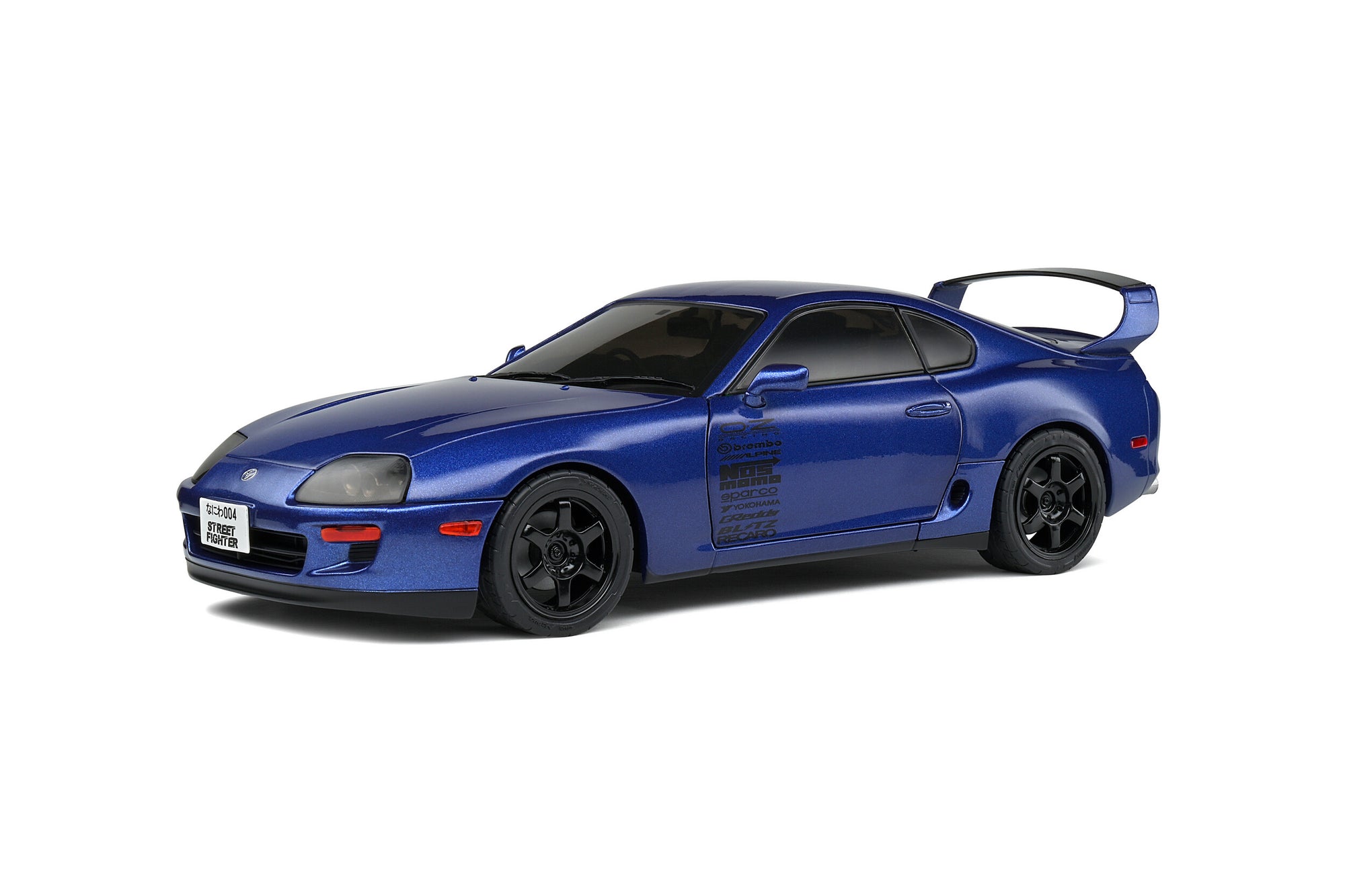 Solido 1:18 Toyota Supra Mk4 (A80) Streetfighter – Dark Blue – 1993